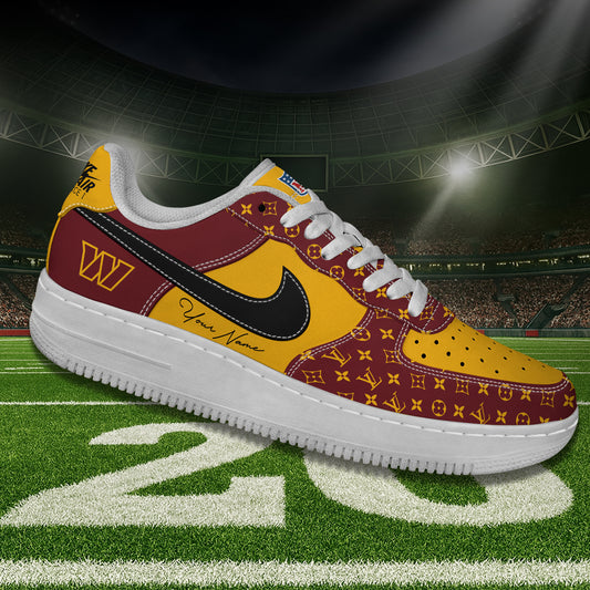(Personalized) Washington Commanders LV x Nike Air Force 1