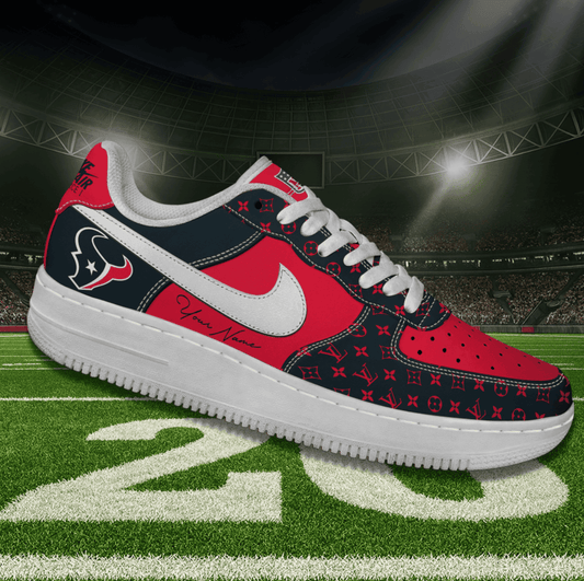 (Personalized) Houston Texans LV x Nike Air Force 1