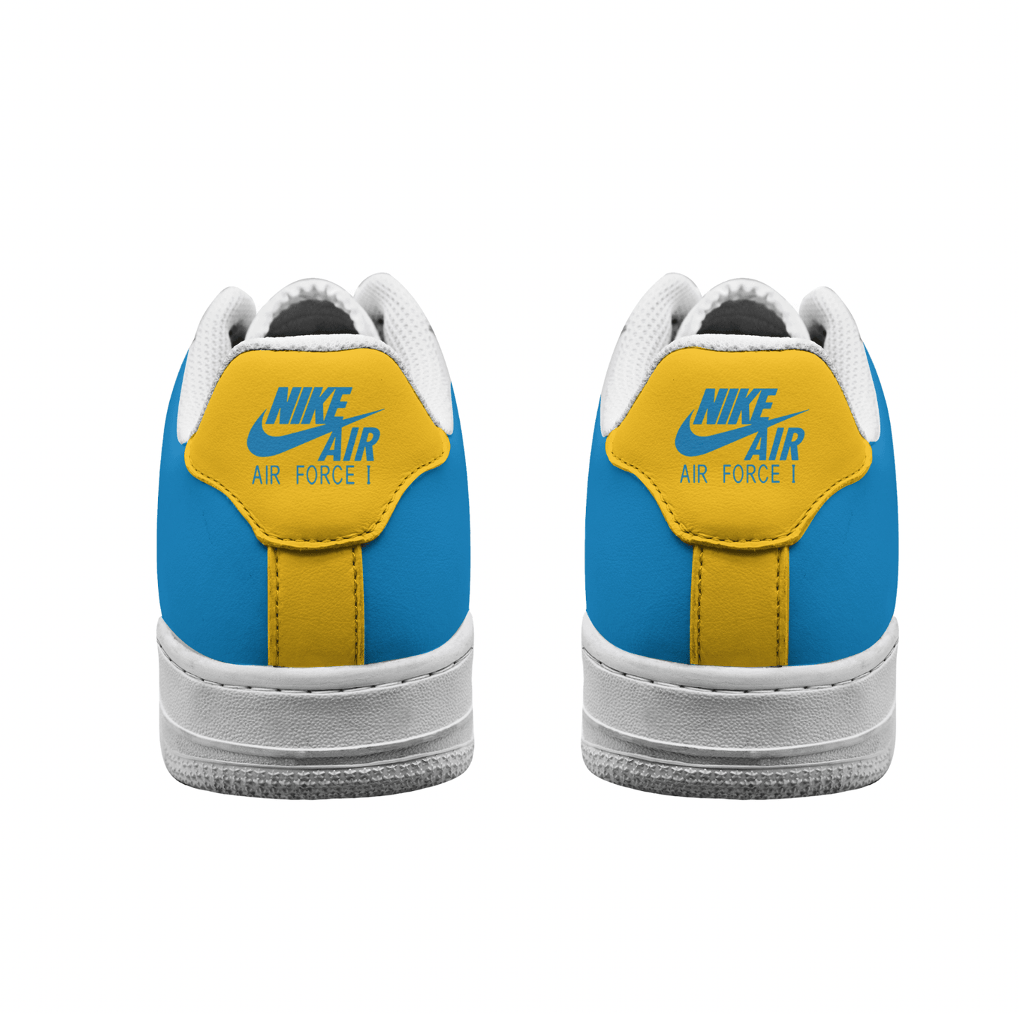 (Personalized) Los Angeles Chargers LV x Nike Air Force 1