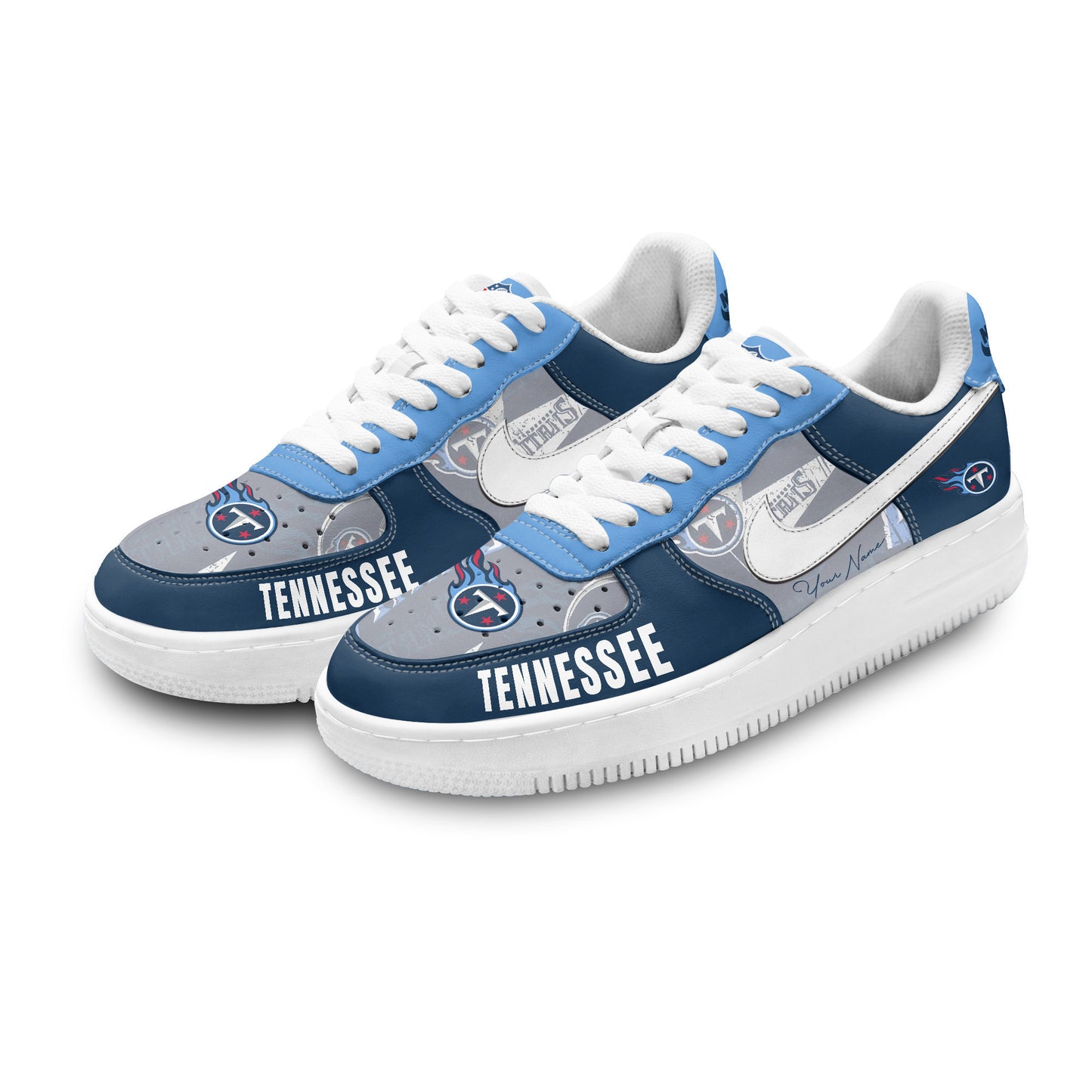 (Personalized) Tennessee Titans Nike Air Force 1