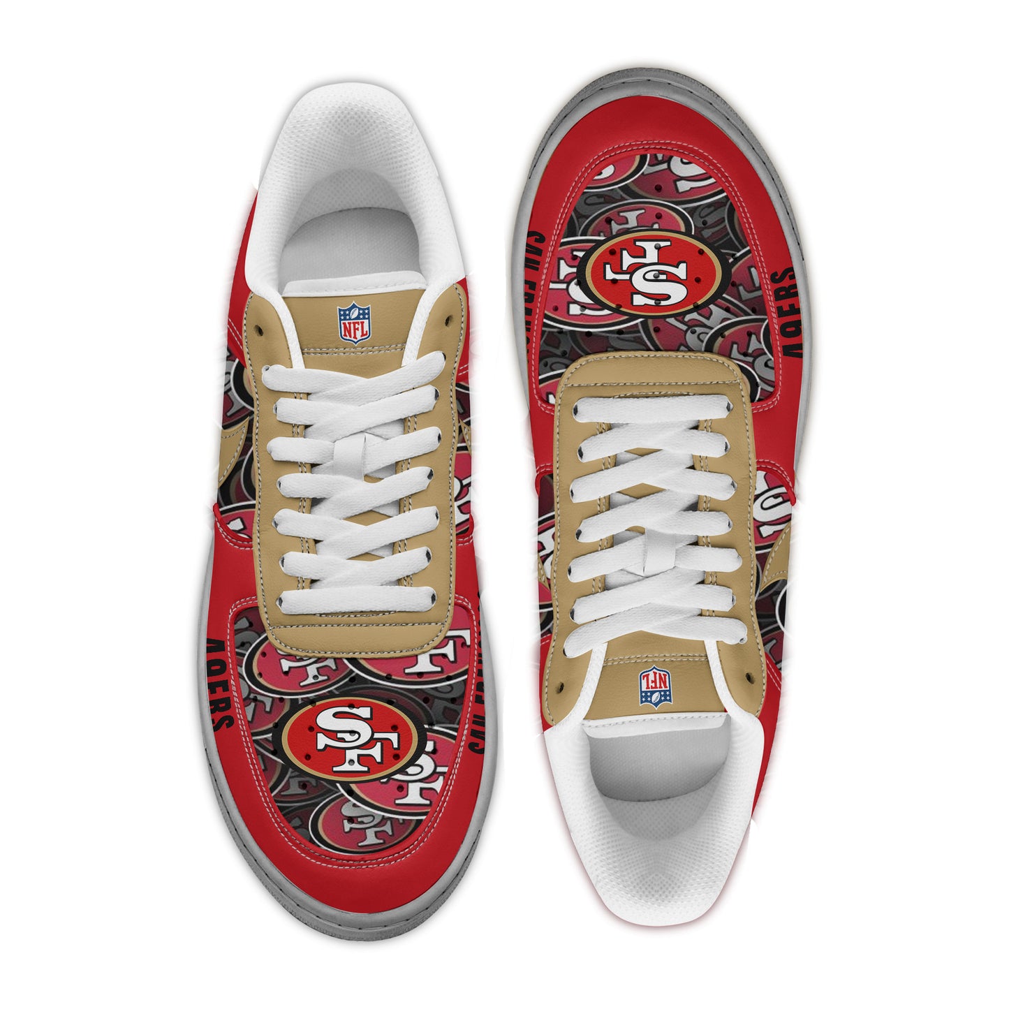 (Personalized) San Francisco 49ers Nike Air Force 1