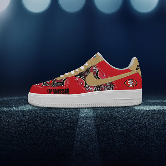 (Personalized) San Francisco 49ers Nike Air Force 1