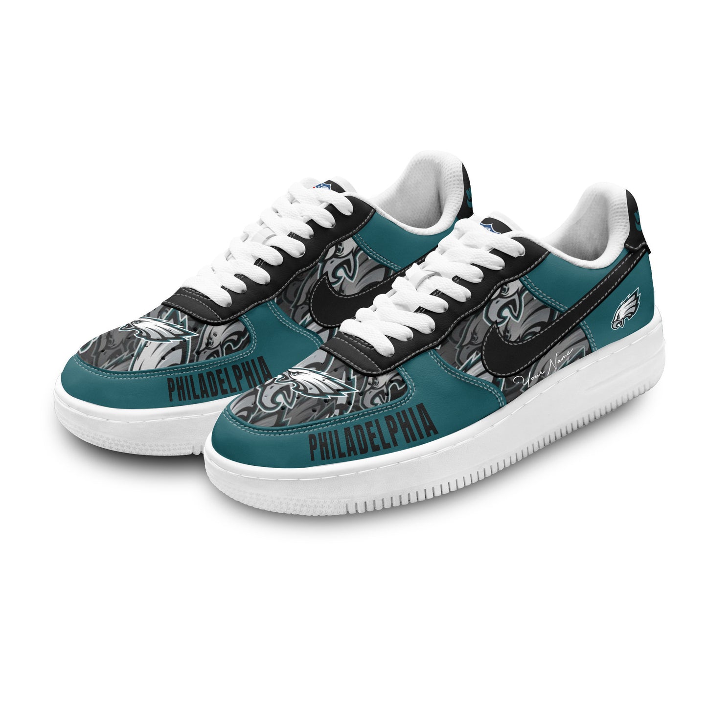 (Personalized) Philadelphia Eagles Nike Air Force 1