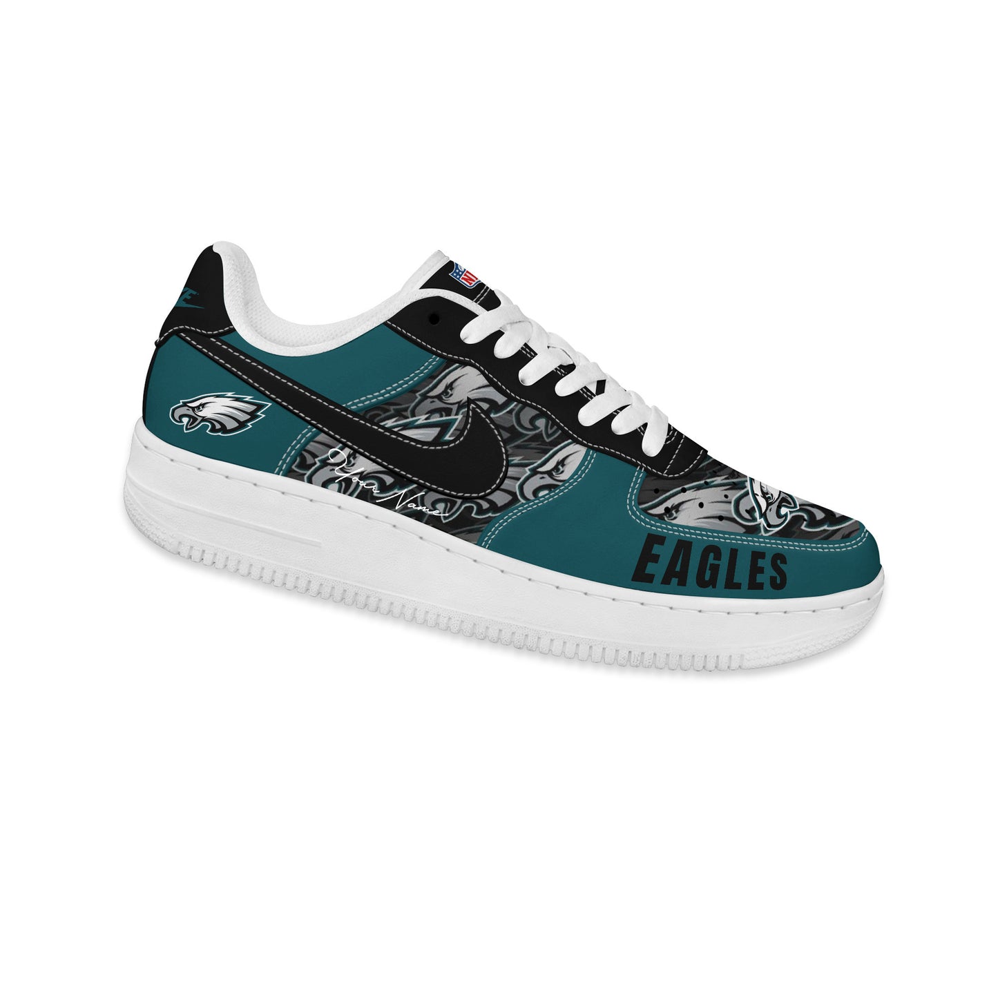(Personalized) Philadelphia Eagles Nike Air Force 1