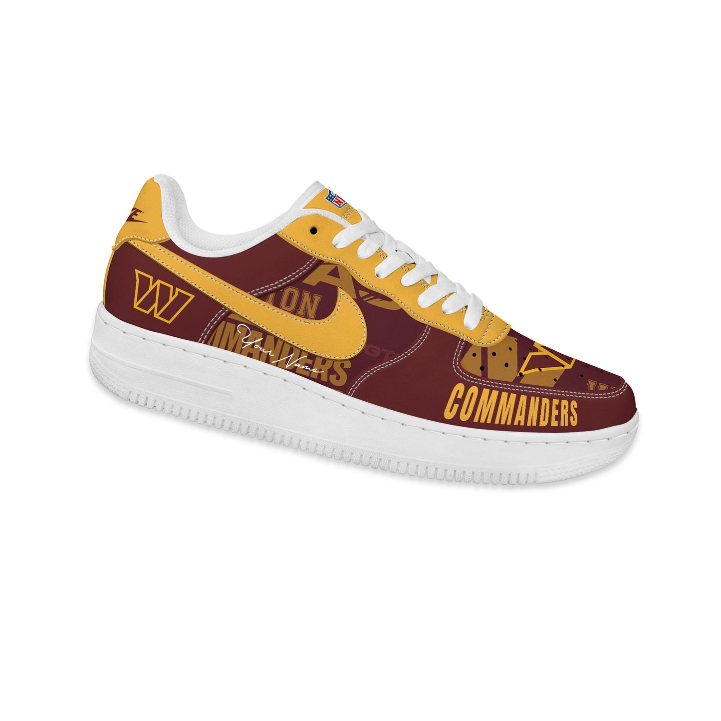 (Personalized) Washington Commanders Nike Air Force 1