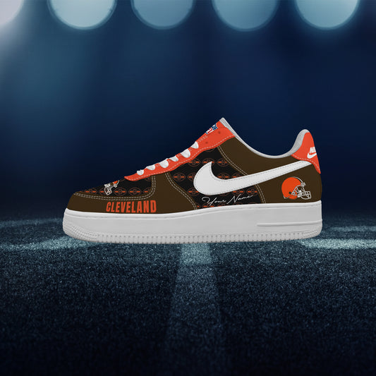 (Personalized) Cleveland Browns Nike Air Force 1
