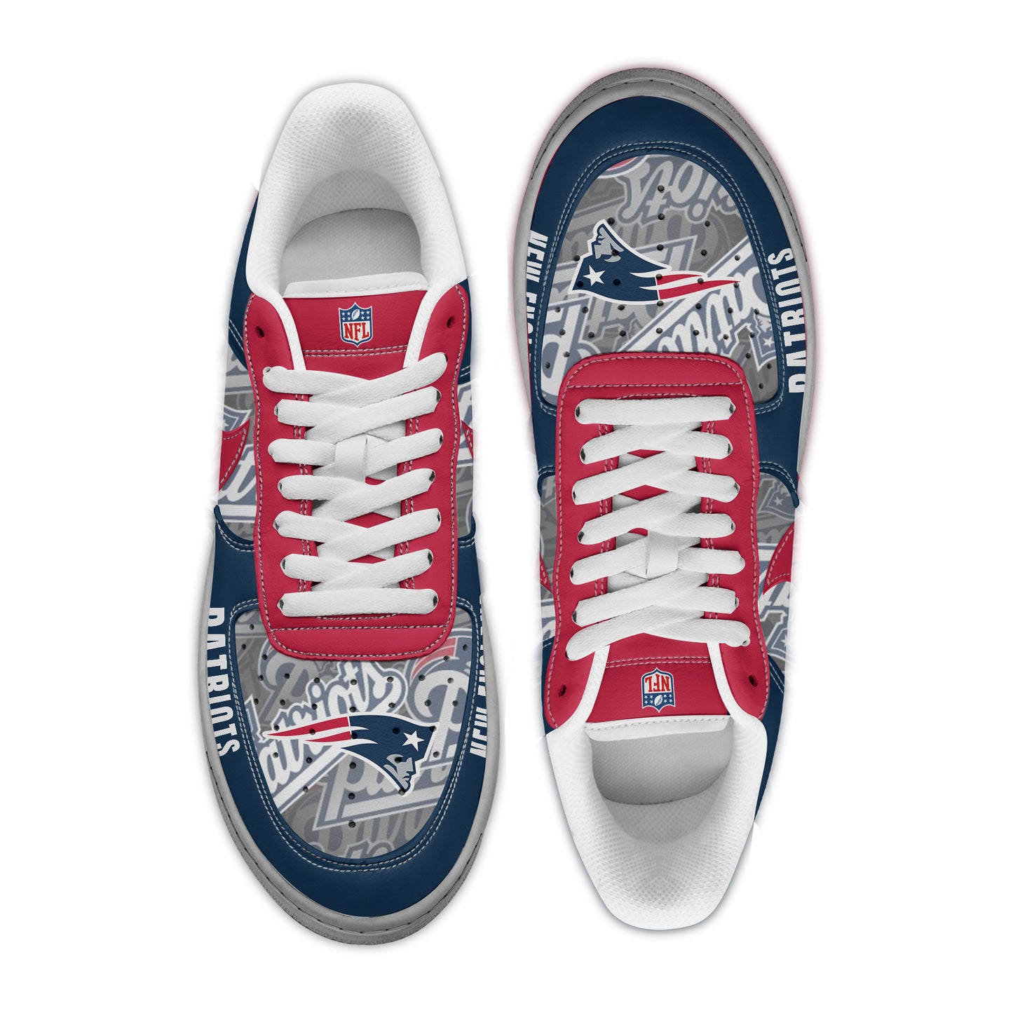 (Personalized) New England Patriots Nike Air Force 1