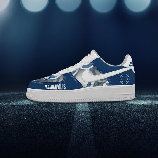 (Personalized) Indianapolis Colts Nike Air Force 1