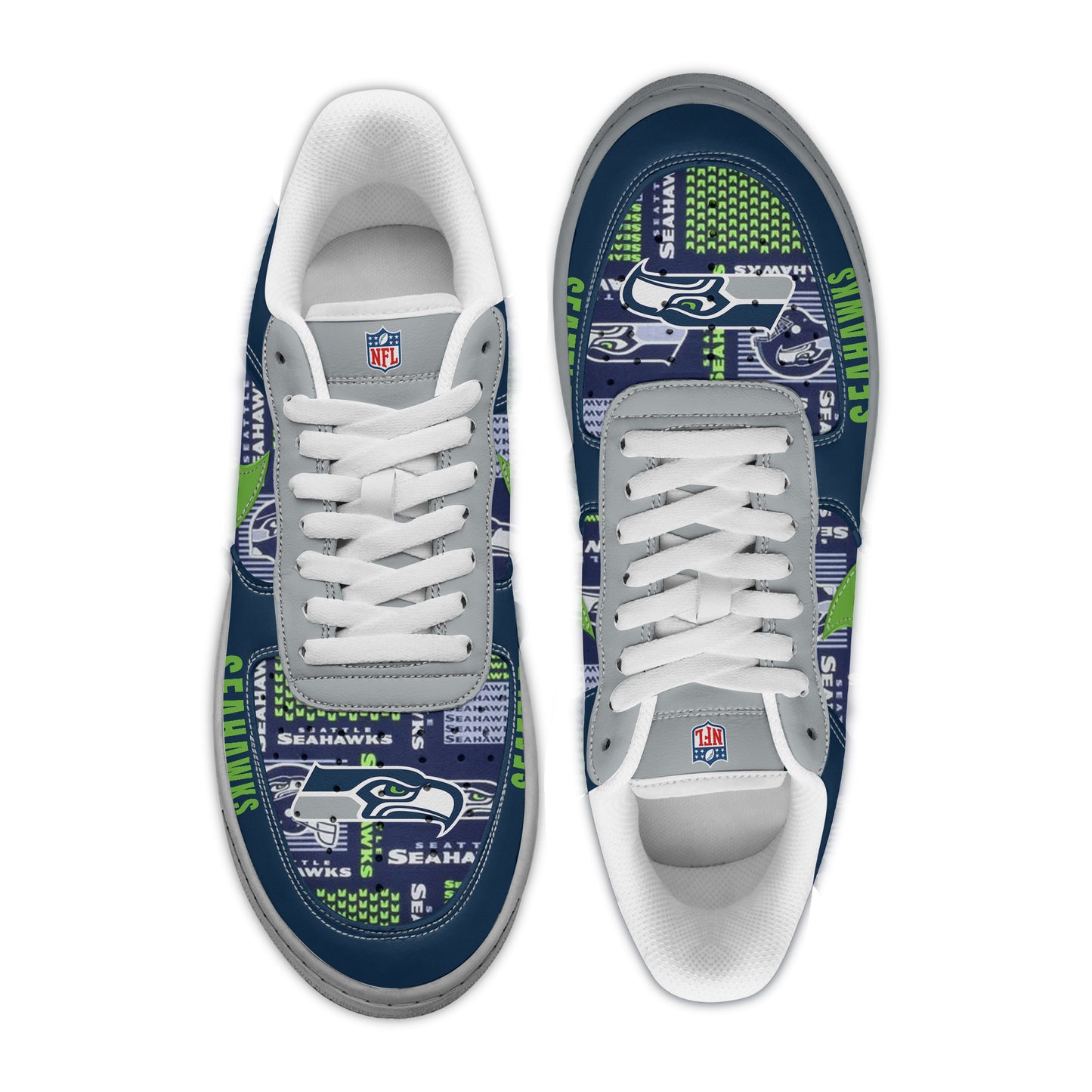 (Personalized) Seattle Seahawks Nike Air Force 1