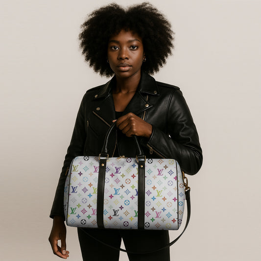 Louis Vuitton Travel Duffle Bag Multicolor Style