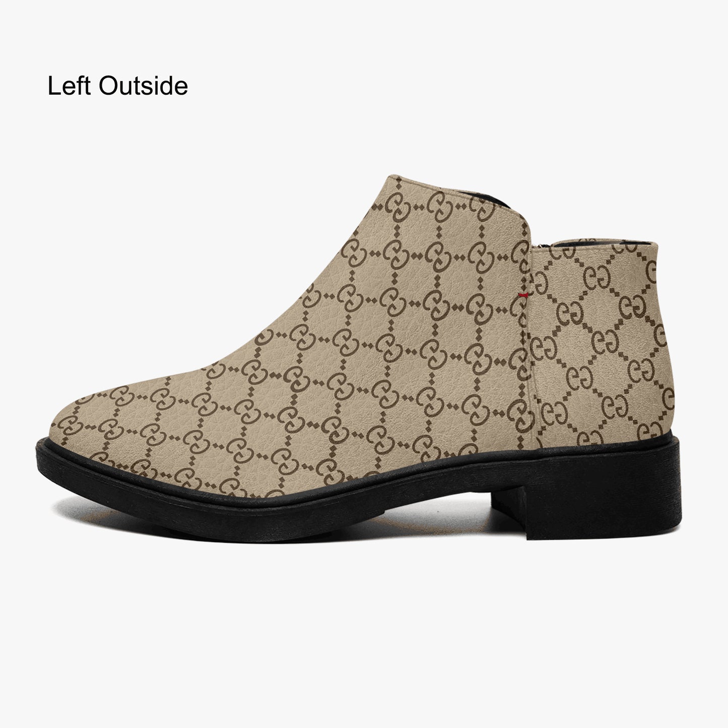 Gucci Fashion Zipper Boots