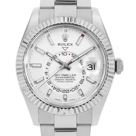 Rolex Sky-Dweller Oyster White Dial 42mm