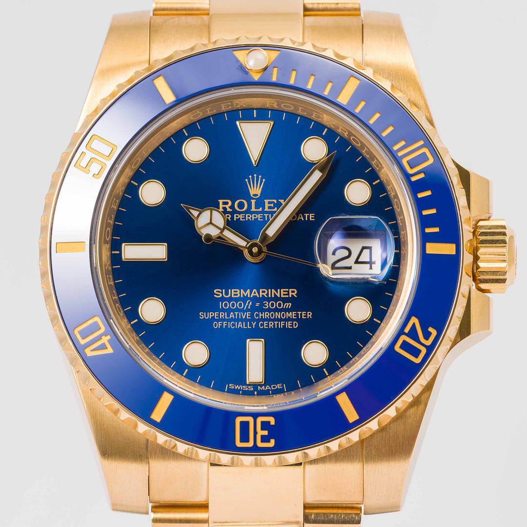 Rolex Submariner Date Blue Dial 41mm